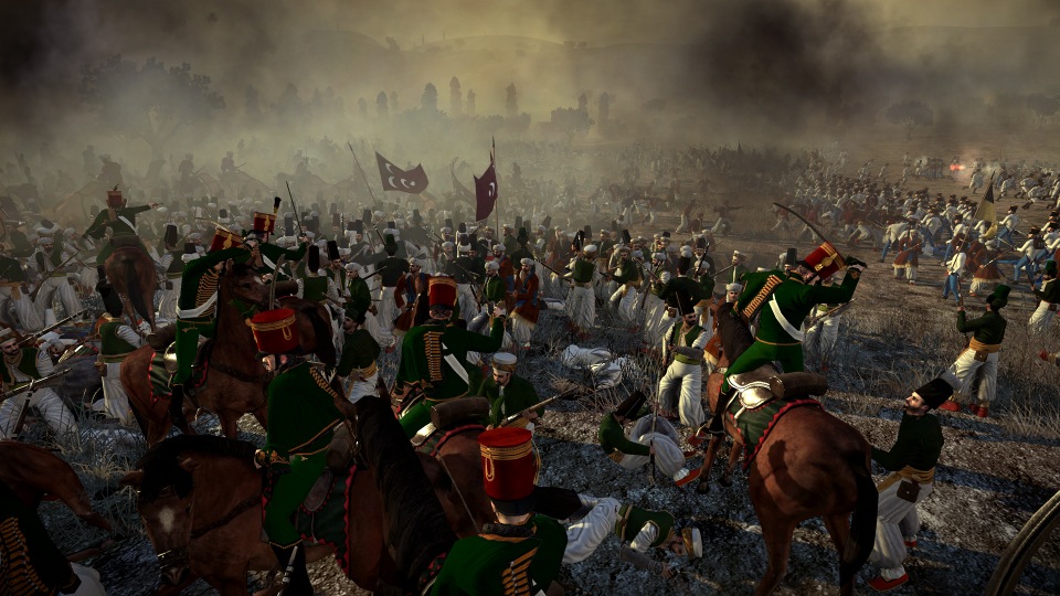 Ein brutales Zusammentreffen zwischen ungarischen Husaren und Beylik-Musketieren.
