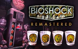 There's a Plasmid for that. Take part in our BioShock Remastered contest to win Plasmid Shot Glasses!