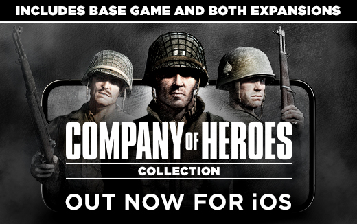Rapport du front : Company of Heroes Collection est désormais disponible sur iOS !