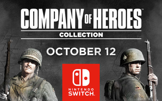 Il D-Day si avvicina! Company of Heroes Collection arriva su Nintendo Switch il 12 ottobre! Preordinalo oggi stesso!