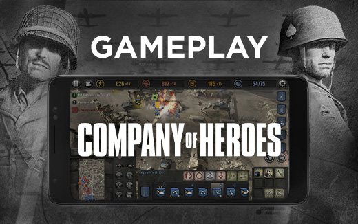 空降登陆——iPhone 及 Android 版《Company of Heroes》的试玩视频