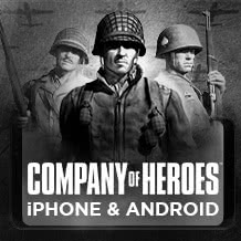 Обнаружена цель — Company of Heroes выдвигается на iPhone и Android 10 сентября