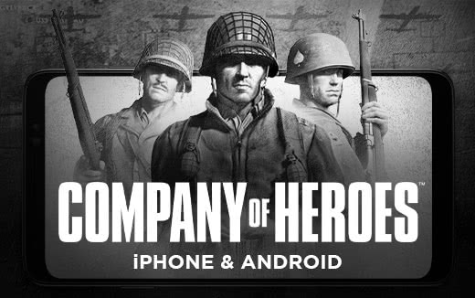 Ziel erfasst — Company of Heroes erobert ab dem 10. September 2020 das iPhone und Android-Geräte