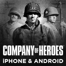 Уже вышла — Company of Heroes перебрасывается на iPhone и Android