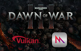 Hammer of steel and fire: Dawn of War III for macOS and Linux forged with next-generation graphics technology