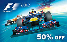 Et c’est parti : F1 2012™ est offert à moitié prix en ce moment !  