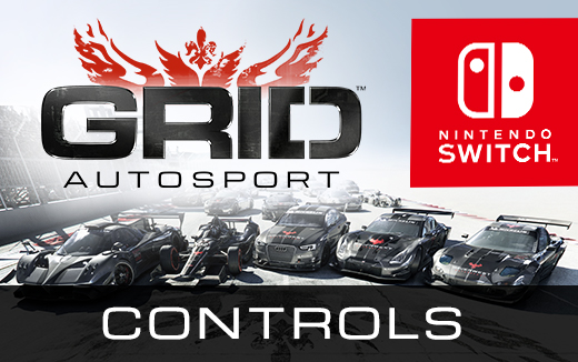 Maneja el poder: Controles en GRID Autosport™ para Nintendo Switch