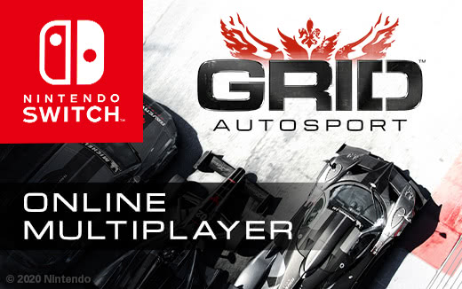 Atenção! Multijogador on-line de GRID™ Autosport chegando no Nintendo Switch