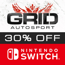 Сэкономьте 30% на GRID Autosport для Nintendo Switch