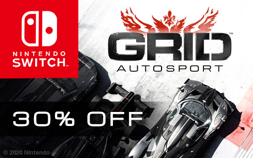 Сэкономьте 30% на GRID Autosport для Nintendo Switch