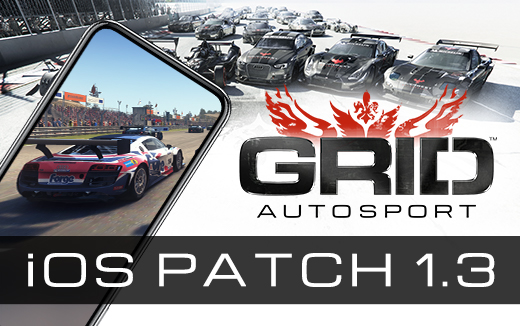 Passez la vitesse supérieure — GRID Autosport™ 1.3 est sorti pour iOS