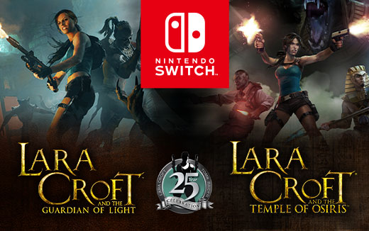 Lara Croft and the Guardian of Light und Lara Croft and the Temple of Osiris 2022 auf Nintendo Switch