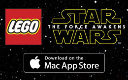 The new Star Wars adventure comes to the Mac App Store with LEGO® Star Wars™: The Force Awakens™!