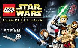 LEGO® Star Wars™: La Saga Completa per Mac levita verso Steam usando la Forza oggi.