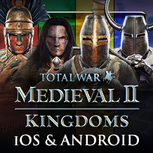 Atrévete a conquistar nuevos horizontes en Kingdoms, la colosal expansión que ya está disponible para Total War: MEDIEVAL II.