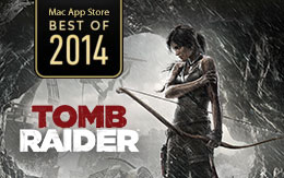 The star on the top of the tree: Tomb Raider honoured on the Mac App Store