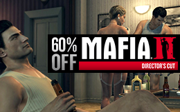 Geburtstagsgrüße von Vito Scaletta – 60% auf Mafia II: Director’s Cut