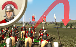 Building Rome: The help function of ROME: Total War on iPad
