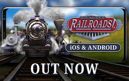 Alle an Bord! Sid Meier’s Railroads! – ab sofort auf iOS & Android