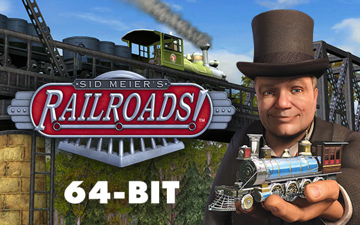 Et un billet, un ! Mise à jour 64 bits pour Sid Meier’s Railroads! sur macOS