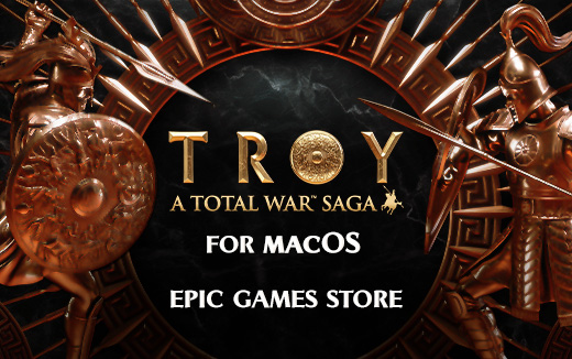 O destino de uma grande civilização está em suas mãos... A Total War Saga: TROY já disponível para macOS