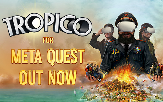 El Presidente du métavers — Tropico est dispo sur Meta Quest !