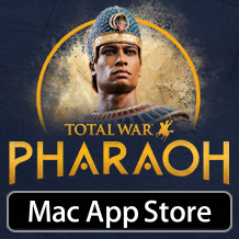Enquanto os grandes se levantam, os maiores cairão — Total War: PHARAOH disponível na Mac App Store