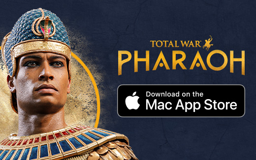 I valorosi sorgono, le leggende crollano! Total War: PHARAOH arriva sul Mac App Store