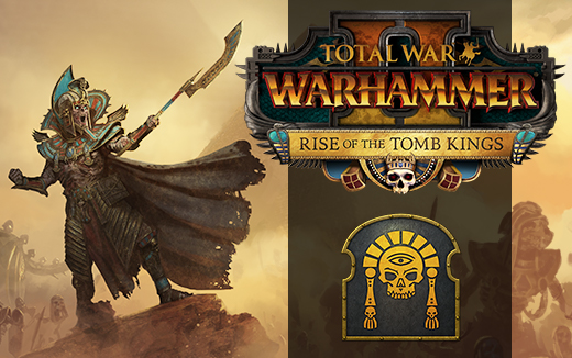 Il pacchetto campagna Rise of the Tomb Kings porta la razza dei Re dei Sepolcri in WARHAMMER II. 