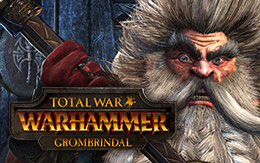 Белый гном Громбриндал штурмует врата Total War: WARHAMMER!