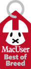 MacUser Best of Breed badge