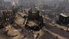 Space Marines navigate the ruins of Hab Spire Legis, a high-class neighborhood on the planetary metropolis of Meridian. 
