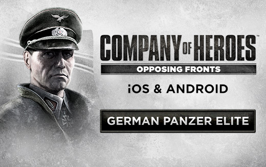 Company of Heroes: Opposing Fronts pour iOS et Android : commandez les troupes blindées d'élite allemandes