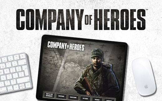Total tactical control – Company of Heroes for iPad now supports keyboard & mouse