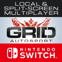 Бесплатное обновление добавляет мультиплеер по локальной сети и игру на разделенном экране в GRID Autosport для Nintendo Switch