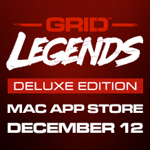 Platziert euren Mac auf der Pole – die GRID Legends: Deluxe Edition kommt am 12. Dezember auf macOS.