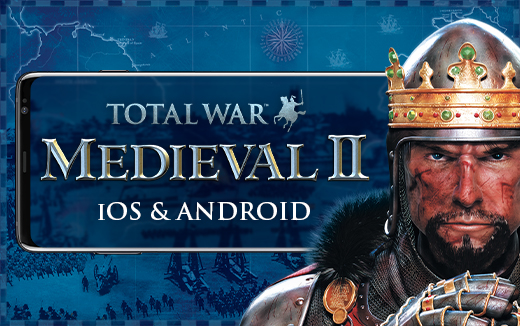 Total War: MEDIEVAL II llega a los dispositivos móviles esta primavera
