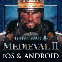 Total War: MEDIEVAL II — Out now for iOS & Android