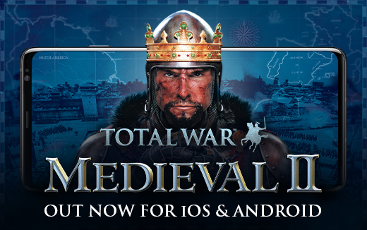 Total War: MEDIEVAL II — Ora disponibile su iOS e Android