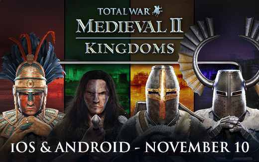 Total War: MEDIEVAL II — Kingdoms: la gigantesca espansione per iOS e Android dal 10 novembre