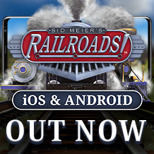 All aboard! Sid Meier’s Railroads! — out now on iOS & Android