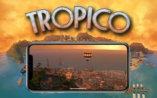 Wish you were here: First shots of Tropico on iPhone