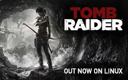 Lara Croft leaps onto a new platform with Tomb Raider, now available for Linux