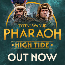Atualização grátis, High Tide, para Total War: PHARAOH já disponível no Steam — com duas novas facções