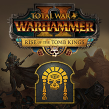Il pacchetto campagna Rise of the Tomb Kings porta la razza dei Re dei Sepolcri in WARHAMMER II. 