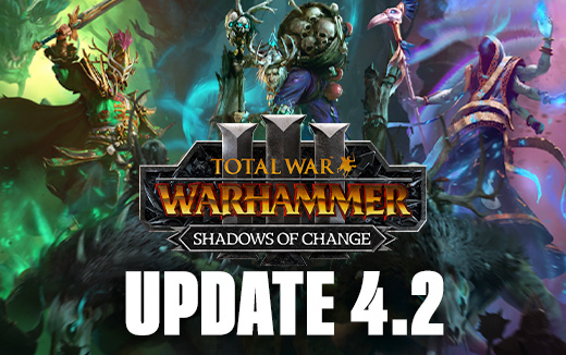 英雄、女巫、魔雪橇—— 4.2 版更新将全新内容带来 macOS 及 Linux 版《Total War: WARHAMMER III》的 “Shadows of Change” DLC