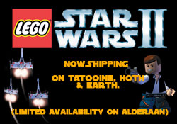 Lego Star Wars II - shipping now!