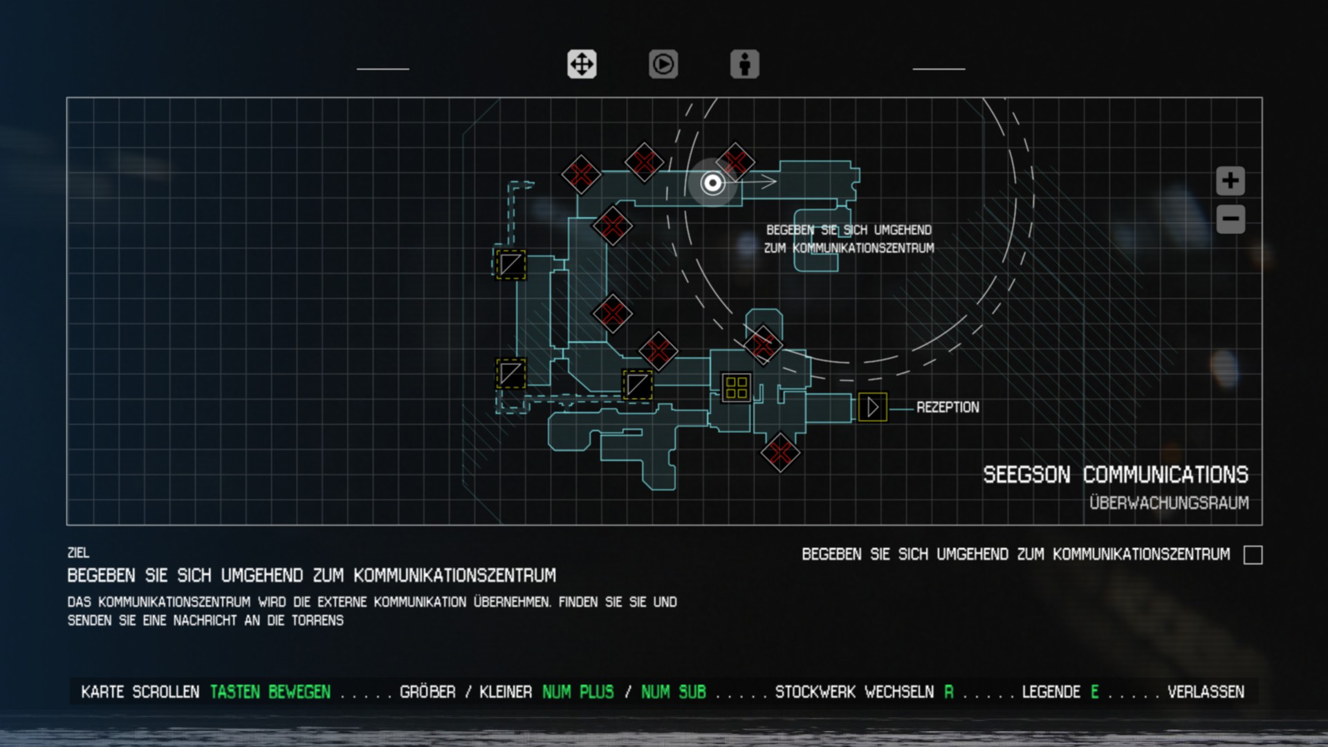 Image of map screen