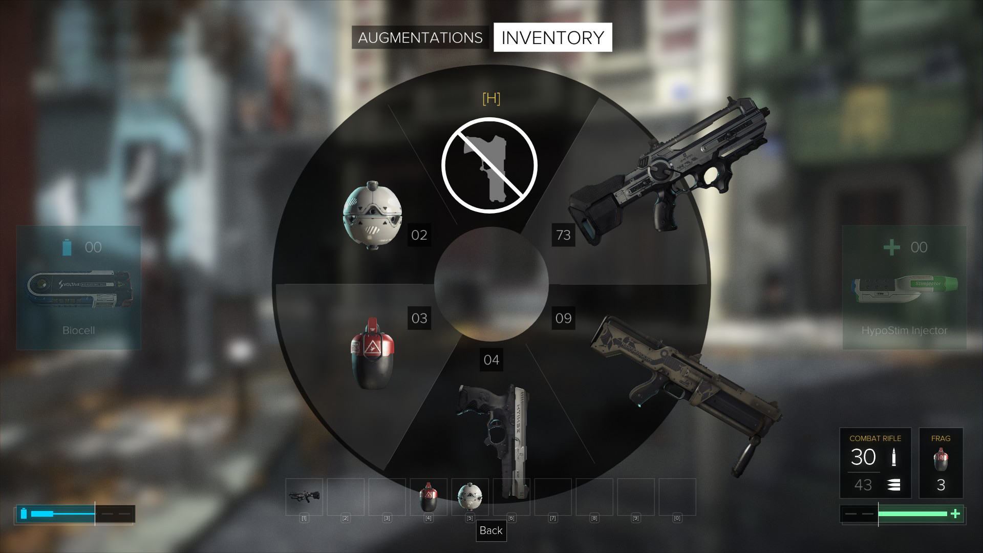 Inventory wheel