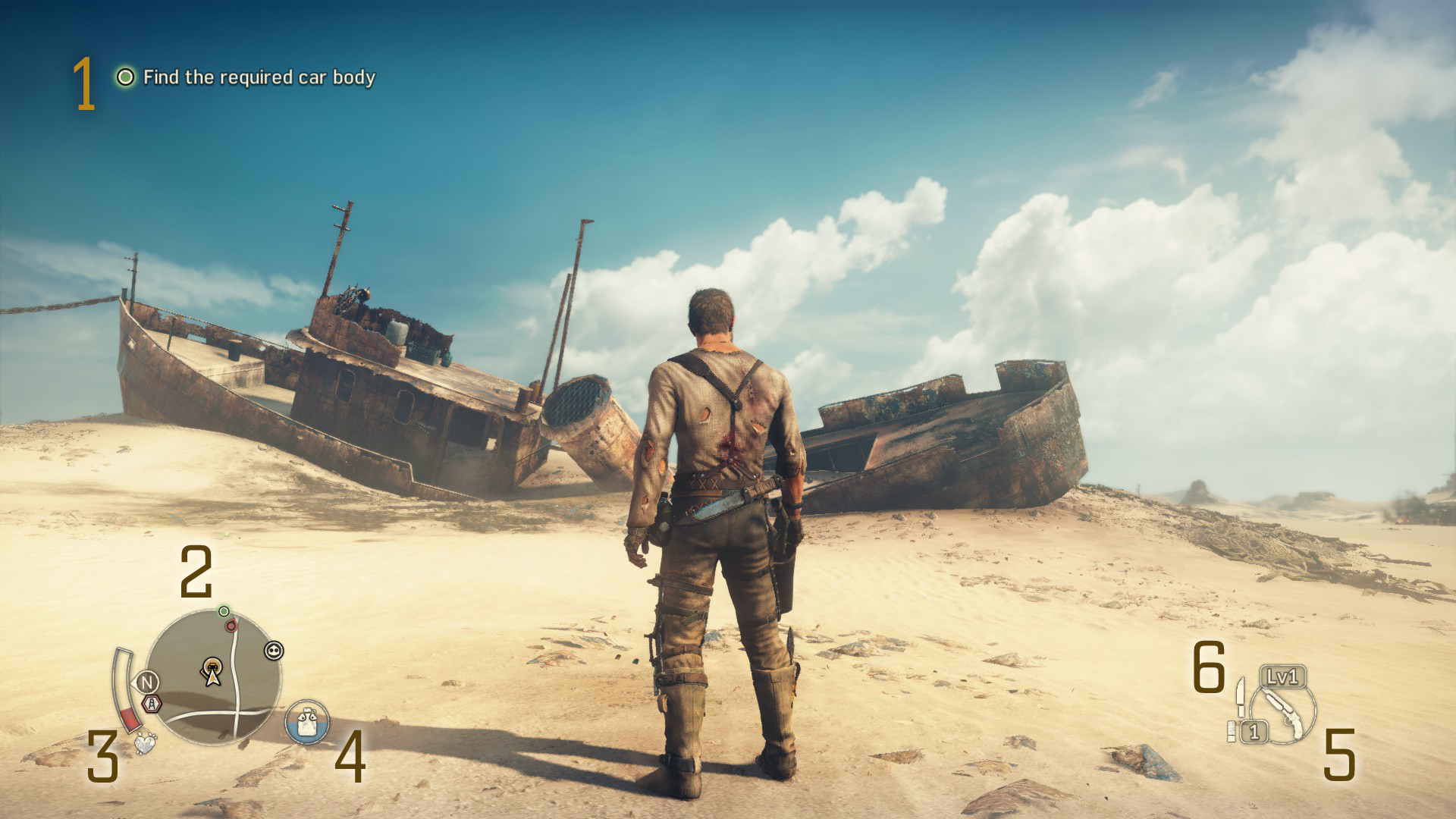 Game screen